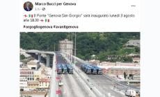 Il nuovo ponte di Genova sarà inaugurato il 3 agosto. Si chiamerà "Genova San Giorgio"