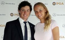 Wozniacki piantata quasi sull'altare