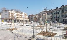 La nuova piazza Fornia: domenica sera l'inaugurazione