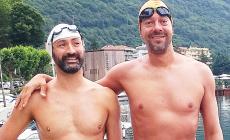 Altra impresa di Belletti: il giro del Lago d'Orta