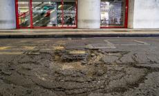 Quella voragine in stazione