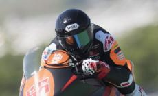 Moto2, Bagnaia in pole: paura per Tuuli