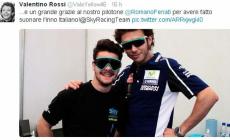 Valentino si coccola Fenati