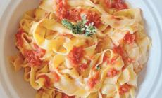 Irresistibili pappardelle alla scamorza 