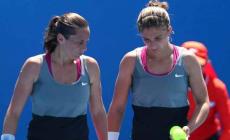 Errani e Vinci eliminate