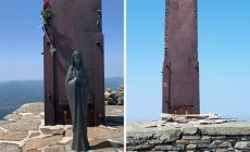 "Sparita" la Madonnina del Marmagna