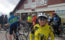 Bossoni, 4 passi dolomitici in bici a 86 anni