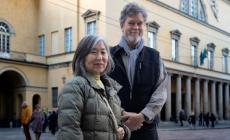 Covid, il turista americano Donald salvato al Maggiore. &laquo;I miei ritratti a medici e infermieri per dire grazie a Parma&raquo;