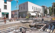 Lavori in via Trento: «Fatturato crollato»