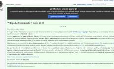 Wikipedia Italia oscurata per protesta contro la legge sul copyright