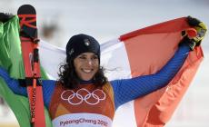 Federica Brignone vince la Coppa del mondo in superG