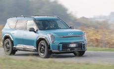 Kia EV9, al volante del Suv elettrico 7 posti 