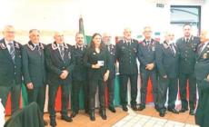Fidenza,  carabinieri in festa con la campionessa Sara Fantini