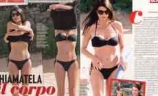 Ilaria D'Amico, sexy bikini in Sardegna
