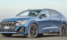 Al volante del nuovo  Audi Q8, il Suv coupé dei quattro anelli
