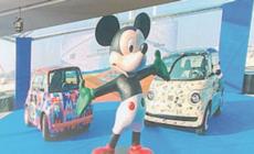 Topolino unisce Fiat e Disney