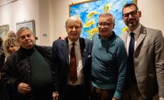 Vittorio Sgarbi inaugura la mostra di Welleda Tomasi Cant&ugrave;