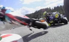 Gp d'Austria, pauroso incidente: la moto di Morbidelli carambola sulla pista