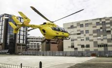 Operaio investito dalle fiamme della caldaia: elitrasportato a Parma
