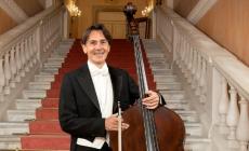 Stefano Pratissoli, da 30 anni primo contrabbasso alla Fenice