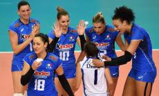 Italia-Usa 3-0, le Azzurre volano