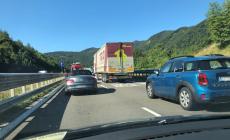 Autocisa, cantiere ed incidente: due code tra Fornovo e Pontremoli 