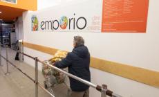 Emporio solidale, sempre di più le famiglie che chiedono aiuto