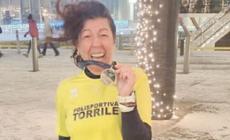 Mezza maratona di Tromso: Ilaria Stretti ha sfidato il gelo