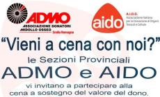 «Vieni a cena con noi?»: l'invito è di Admo e Aido