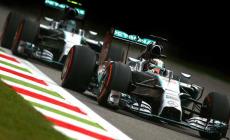 Ferrari nella scia delle Mercedes