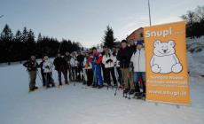 Una ciaspolata per l'associazione Snupi