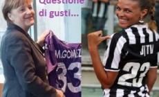 Merkel vs Chiabotto, la Juve se la ride