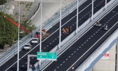 Nuovo ponte di Genova:  lavori a manto stradale