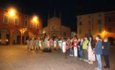 Busseto, inaugurazione dell'illuminazione piazza Verdi e restauri della Santissima Trinit&agrave; - Le foto