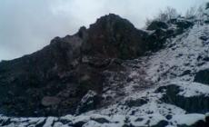 Casaselvatica: completata la demolizione delle guglie di roccia