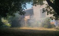 Fumo alla "villa del vescovo"  
