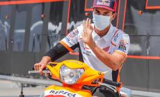 Marquez ha ripreso ad allenarsi