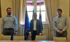 La Rugby Parma dal sindaco in vista del 90° anniversario 