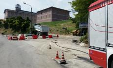 Fuga di gas in località Giarreto. Interrotta per alcune ore la circolazione sulla Massese