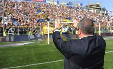 Tifosi in coro: "Grazie presidente!"