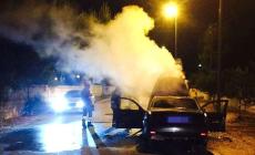 Auto a fuoco, paura per Sgarbi 