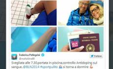 Pellegrini, sveglia con l'Antidoping