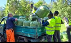 Dieci profughi al lavoro per ripulire Tabiano
