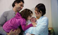 Ore 1,24: benvenuta Giorgia, prima nata del 2014