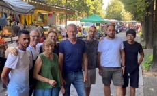 Mercato, la protesta degli ambulanti: «Vogliamo restare in viale Osacca»