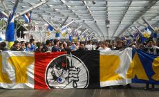La faccia bella degli ultras