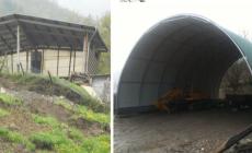 Sauna, la solidarietà costruisce un hangar 