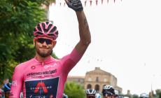 Giro:  impresa in solitario di Ganna a Camigliatello Silano 