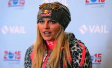 Lindsey Vonn torna sugli sci