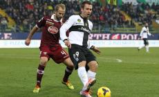 Cassano entra dalla panchina, il Tardini lo fischia